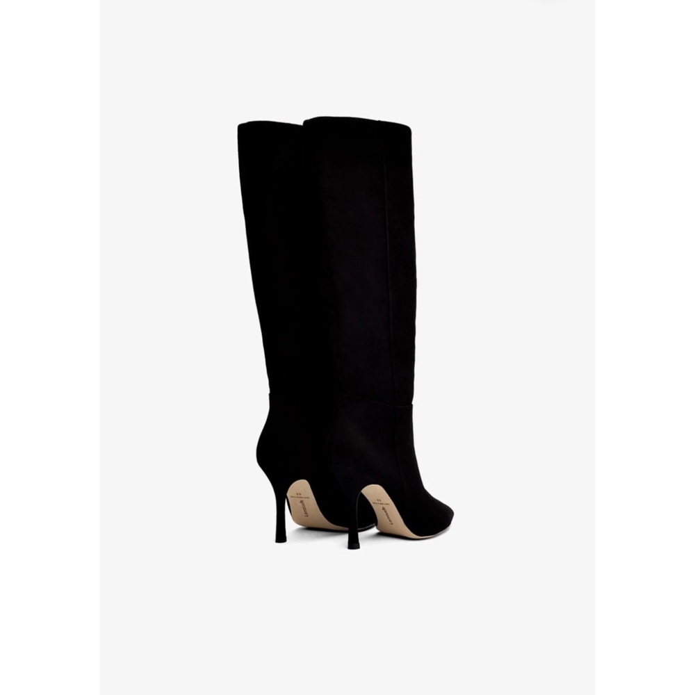 Larroudé Kate Boot In Black Suede, size 6 - Picture 3 of 7